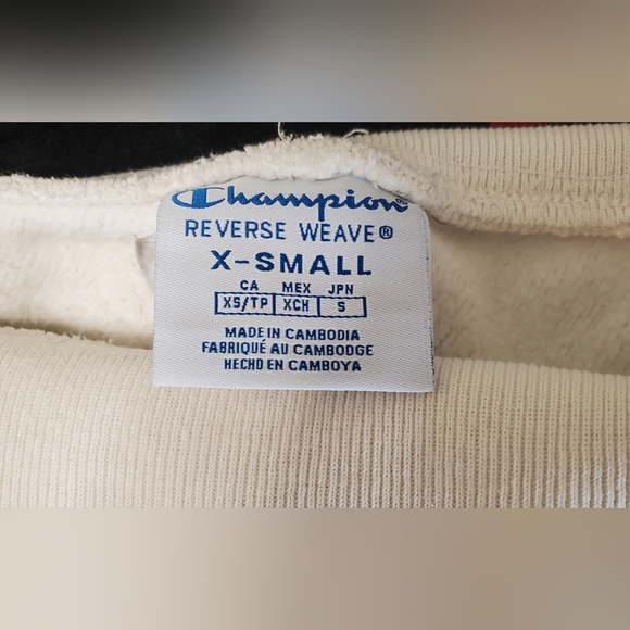 Champion Women's Off-White Joggers with Logo - Picture 6 of 7